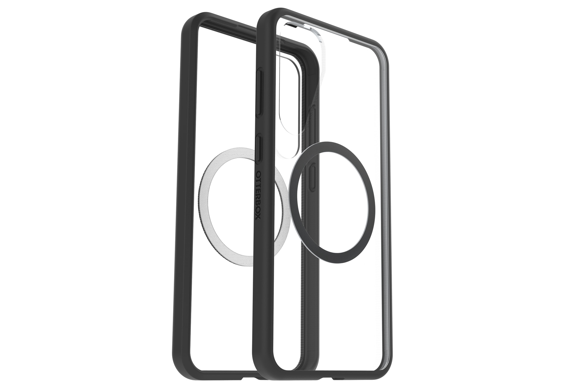 OTTERBOX Handyhülle "React Series Case with Magnet für Samsung Galaxy S25+", schwarz, B:10cm H:2cm T:20cm, Hüllen, Backcover, Schutzhülle, Handyschutzhülle, Case, Schutzcase, stoßfest