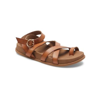 Sandale ROXY "Ahri", Gr. 7(37), braun (tan), Obermaterial: 100% synthetisches PU, Futter: 100% synthetisches PU, Außensohle: 100% TPR, Schuhe Image