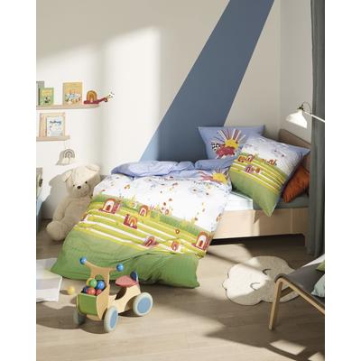 Kaeppel Kinderbettwäsche "Regenbogenrennschnecken", Mit Schnecken Image