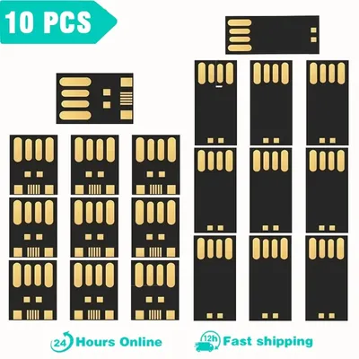 JASTER Memory Flash 4GB 8GB 16GB 32GB 64GB 128GB USB2.0 Short Long Board Udisk Semi-finished Chip