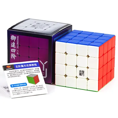 YJ Yusu V2 M 4x4 Magnetic Magic Speed Cube V2M Puzzle Yusu V2 4x4x4 M Yongjun Professional