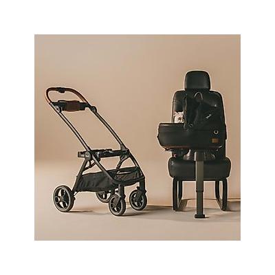 Tavo Pets Maeve Flex & Roscoe Dog & Cat Car Seat & Stroller System, Onyx, Small