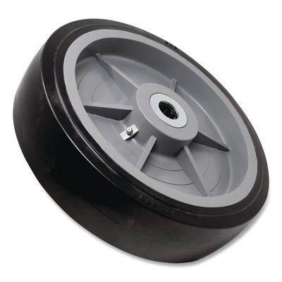 Rubbermaid Commercial 12-Inch Wheel Kit with Hardware, Black/Gray (SGSFG1026L60000)