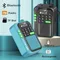 Mini-LED-Display, Radio, tragbar, bester Empfang, FM-Radios, kabelloser Bluetooth-Lautsprecher, HD-Recorder, unterstützt TF-Karte, USB-Timer aus
