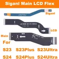 Scheda principale Antenna di segnale Collegare Flex Per Samsung Galaxy S23 S24 Plus Ultra FE Scheda madre Wifi Display LCD Cavo flessibile per schermo
