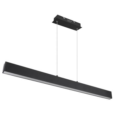 GLOBO LIGHTING LED-Hängeleuchte "VERENA", schwarz (schwarz matt), 1 flammig, H: 120,00cm,, Lampen, in 3 Stufen dimmbar