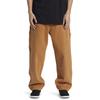Outdoorhose DC SHOES "Worker", Herren, Gr. 28(XS) / Länge 32(M), Länge 34, honey overdye, 80% Baumwolle, 20% Baumwolle, Hosen