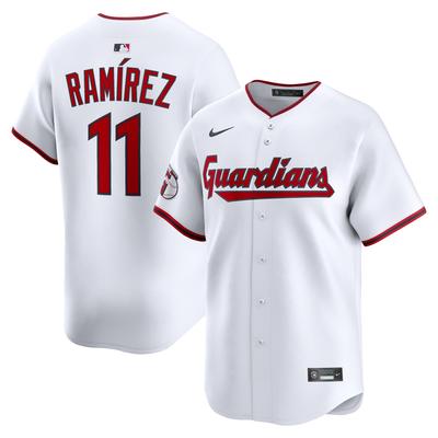 Cleveland Guardians Nike MLB Limited Heimtrikot – Weiß – Jose Ramírez – Herren Image