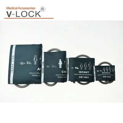 Min -Edan-Biolight Arm Single Tube NIBP Blood Pressure Cuff for BP Monitor Sphygmomanometer
