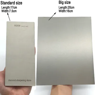 120~3000 Diamond Plate Large Sharpening Stone Professional Knife Sharpener Hard Knife Edge Sharp