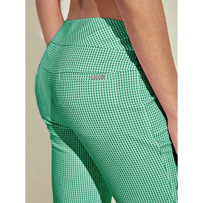 Women's Golf Capri 22inch Stretch Ankle Pants Pinky Trousers Ladies Golf Attire Clothes Outfits Wear Apparel