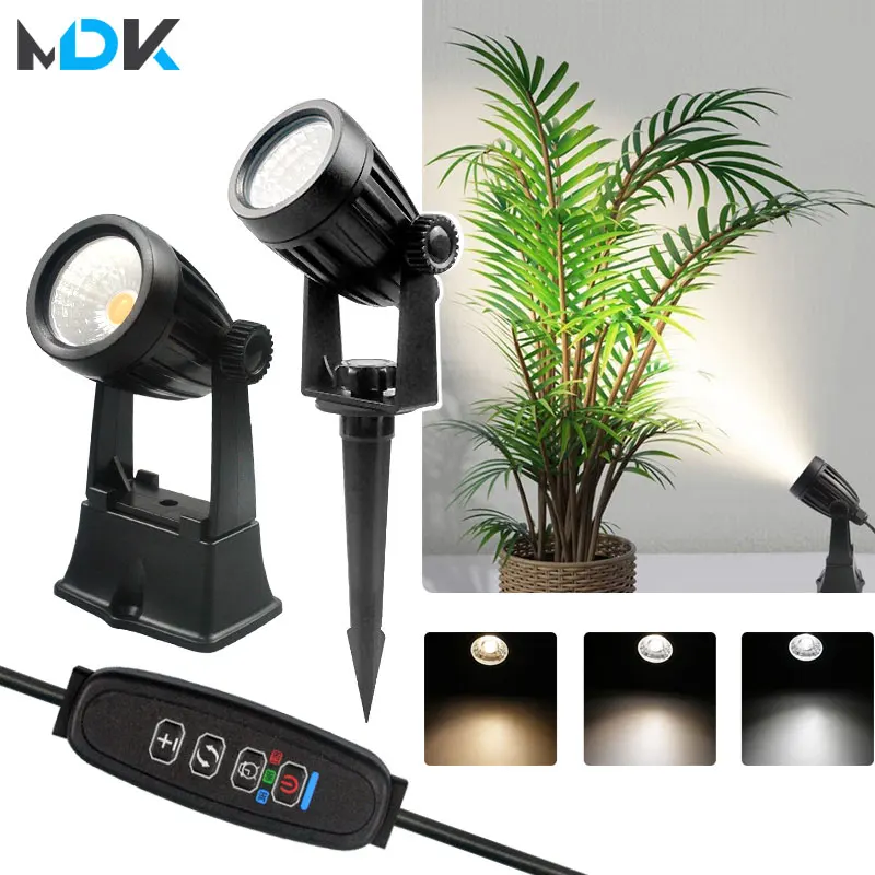 USB-Spot-Licht für den Innenbereich, LED-Pflanzenbeleuchtung, 5 V, dimmbar, Uplight-Scheinwerferlampe für Topf, Zuhause, Wohnzimmer, 5 W, dekorative Lampe