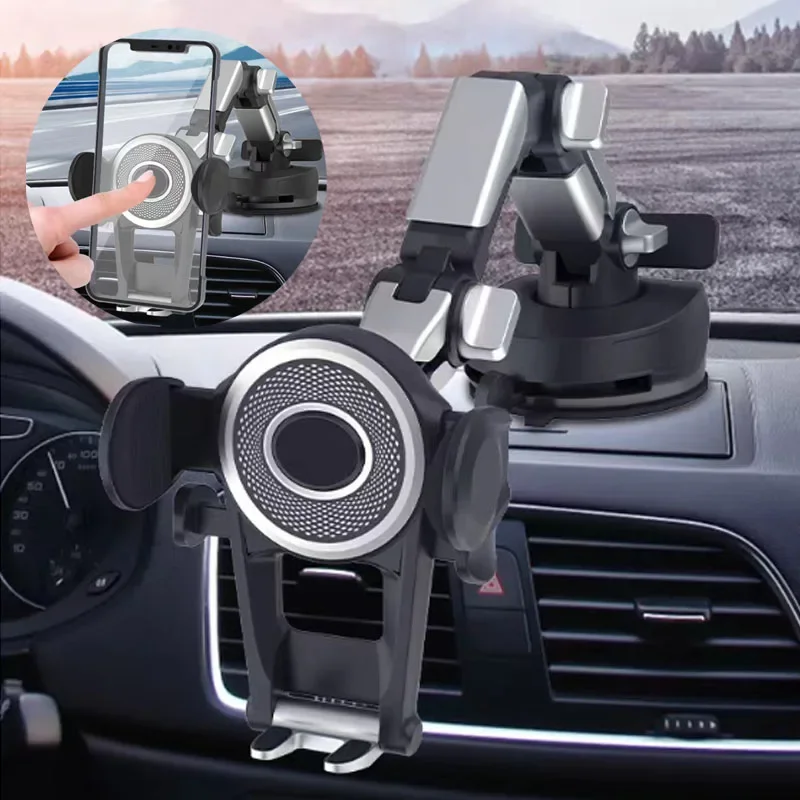 Neuer Autotelefonhalter Armor 360 ° Drehbare Armaturenbrett-Halterung für mobile Mobiltelefone mit Telefonnummer-Zubehör Image