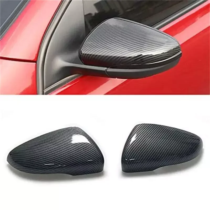 Per VW Golf 6 MK6 GTI GTD R 2009-2014 Coppia Auto Lato Tappo di Copertura Dello Specchio Retrovisore Copertura Dell'alloggiamento Accessori Auto