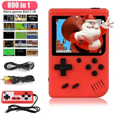 800 IN 1 Retro Portable Mini Handheld Video Game Console 8-Bit 3.0 Inch LCD Color Kids Pocket TV