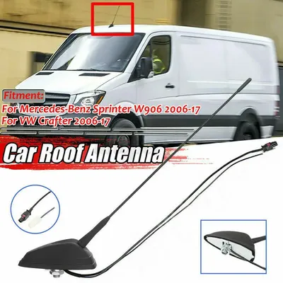 For Mercedes Benz Sprinter W906 For VW Crafter 2006-2017 Car Roof Mounted Radio Antenna Aerial