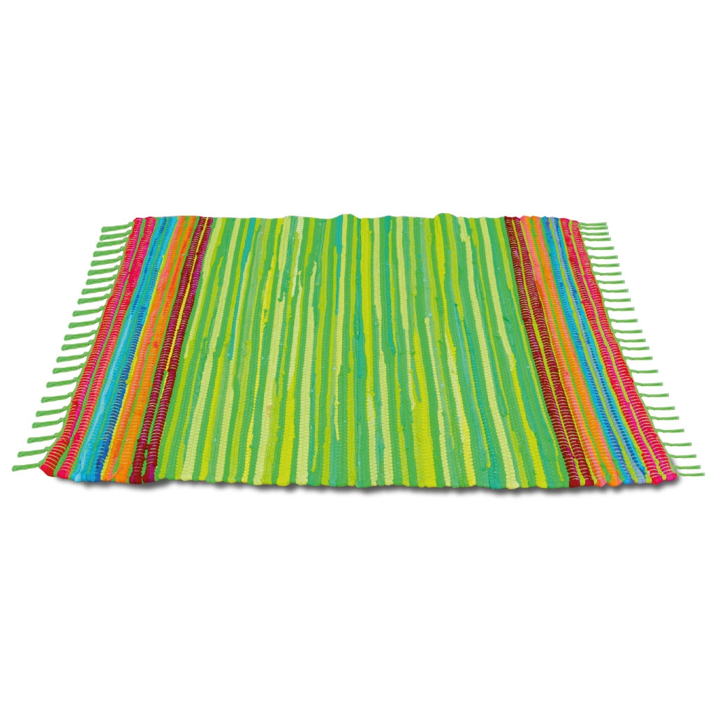 Bestlivings Flickenteppiche Tonal 120 x 180cm hellgrün - limettengrün Image