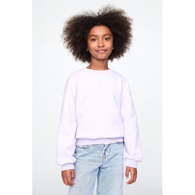 Gap Girls Purple Vintage Logo Soft Sweatshirt (4-13yrs) - Purple