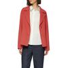Outdoorjacke S.OLIVER BLACK LABEL, Damen, Gr. 34, rot, Obermaterial: 80% Polyester, 20% Wolle. Futter: 51% Viskose, 49% Polyester, unifarben, casual, regular fit taillenbedeckt, Langarm gerader Abschluss, Jacken, mit Reverskragen