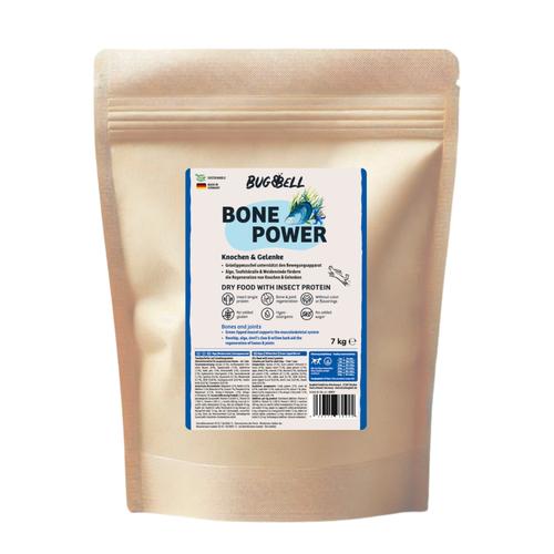 Sparpaket: 4x7kg BugBell Bone Power Hundefutter trocken