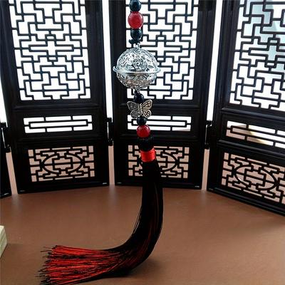 TEMU 1pc Oriental Mysterious Tassel Pendant, Bell Pendant That Can Luck, Multifunctional Home Decoration And Holiday Decoration, Classical Fashion Accessories