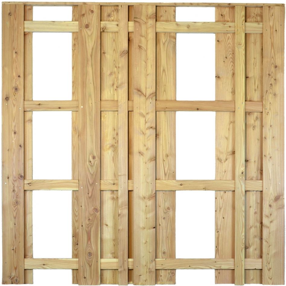 T&J Sichtschutzzaun AALBORG Bretterzaun Sichtschutz Image