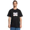 T-Shirt DC SHOES "Metallic Star", Herren, Gr. XS, schwarz, 75% Baumwolle, 25% Baumwolle, Kurzarm, Shirts