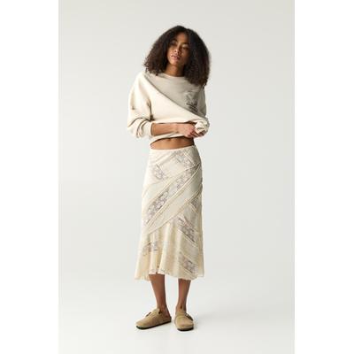 Lace Midi Skirt