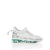 Sneaker PLEIN SPORT "Runner Sneaker", Gr. 38, Normalschaft, 0107, weiß, lightblau, Schuhe