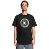 T-Shirt DC SHOES "DC Corpo", Herren, Gr. XXL, schwarz, 75% Baumwolle, 25% Baumwolle, Kurzarm, Shirts