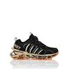 Sneaker PLEIN SPORT "Runner Sneaker", Gr. 42, Normalschaft, 0216, schwarz, gold, Schuhe