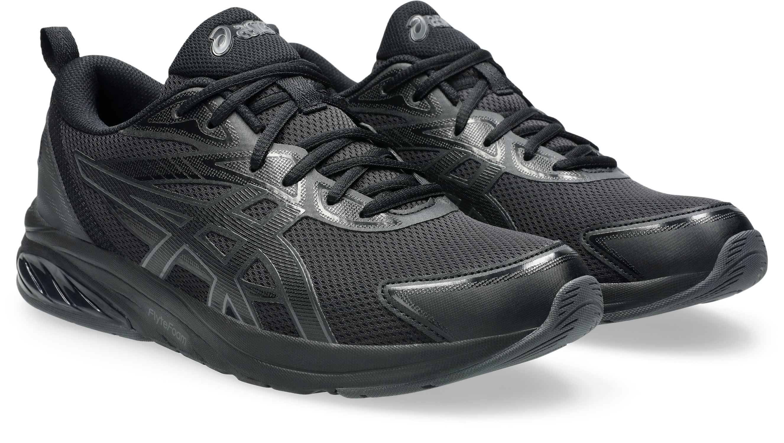 Sneaker ASICS SPORTSTYLE "GEL-QUANTUM KEI", Herren, Gr. 46, schwarz (schwarz, obsidian grau), Synthetik, Schuhe