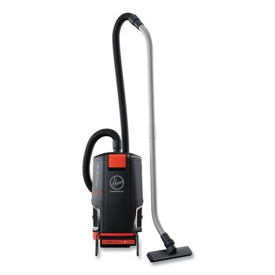 Hoover Commercial HVRPWR 40V Cordless Backpack Vacuum, Battery Sold Separately, 6 qt Tank Capacity, Black/Red (HVRCH93619)