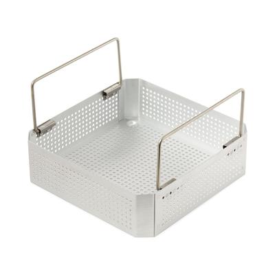 Medline Perforated Aluminum Tray, 1/2 Size, 9.5" x 9.5" x 3", 1 EA (WGN33P80A)