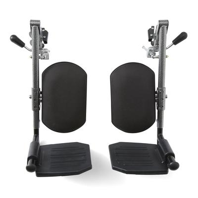 Medline Hammertone Elevating Leg Rest for K1 Basic and K3 Basic Wheelchair, 1 PR (WCA806985HAM)