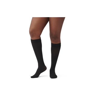 Curad Compression Hosiery, Knee High, 8-15 mmHg, Black, Size B (M), 1 EA (MDS1713BBH)
