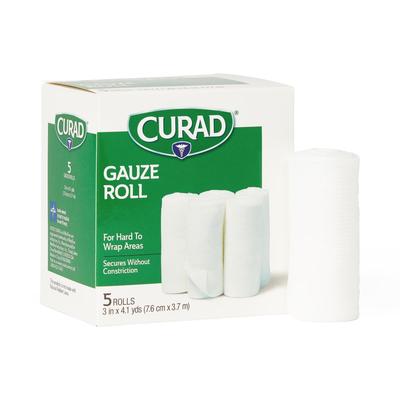 Curad Stretch Rolled Gauze, 24/CS (CUR471435NRB)