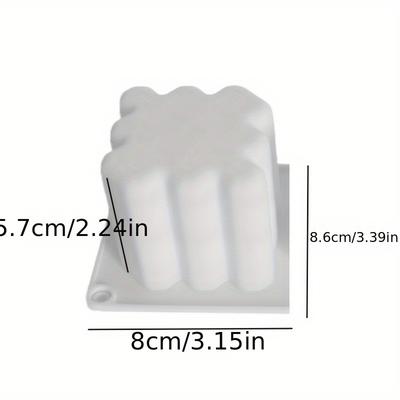 TEMU 1pc Heart Silicone Mold Suitable For Making Valentine's Day Candles Love Candle Diy Decoration Mold