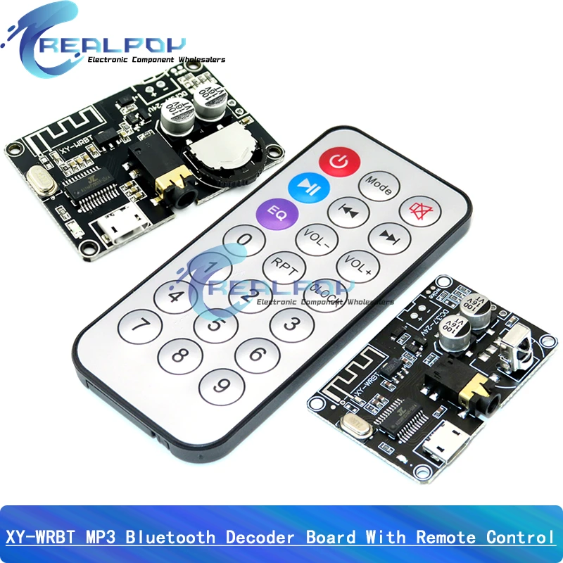 Carte récepteur audio Bluetooth Carte décodeur sans perte MP3 Bluetooth 5.0 XY-WRBT technique de musique stéréo sans fil DC 3.7-24V