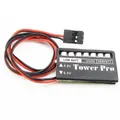 RC Modello 7 Ricevitore LED Indicatore di tensione della batteria Monitor Auto 7led 4.8/6v KG Indicatore di capacità della batteria TOWER-PRO