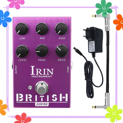 IRIN AN-31 Guitar Effect Pedal British Sound Overdrive Marshall Amplifier Simulator Effect Pedal