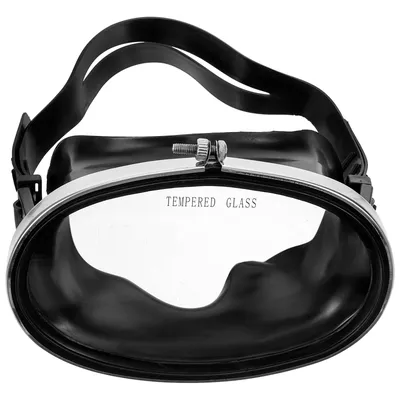 Snorkel Mask Swimming Goggles Scuba Diving Silicone Skirt Tempered Glass Len Wide View Training With
