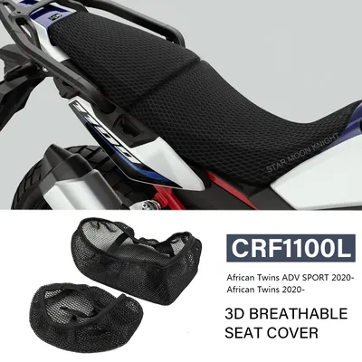 3D Mesh Seat Cover For HONDA CRF1100L Africa Twin CRF1100 CRF 1000 L CRF1100L ADVENTURE SPORT 2020