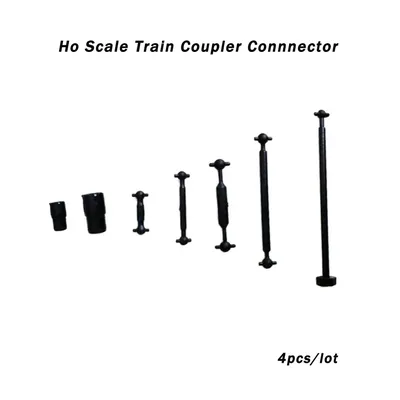 4pcs/lot Ho Scale Train Model Motor Rotating Rod Connector Accessories Couplers Model 1:87 Electric