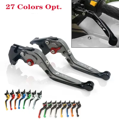 Motorcycle CNC Extendable Handle Bar Grip Adjustable Folding Brake Clutch Levers For BMW F900R F900