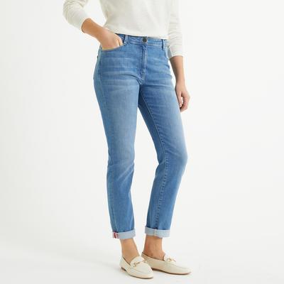 Regular Straight Jeans in Stretch Drenim