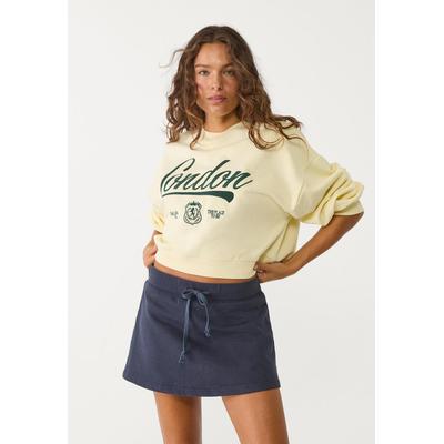 Stradivarius London sweatshirt Pastel yellow XL