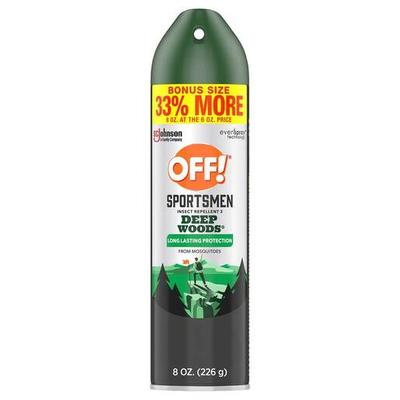 OFF! Deep Woods Sportsman III Aerosol Insect Repellent - Green 8oz