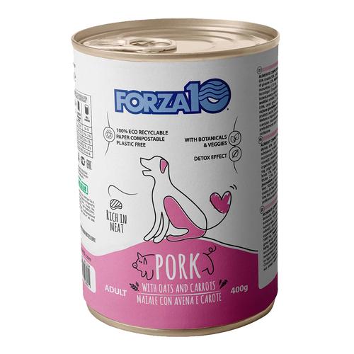 12x400g Forza10 Maintenance Schwein & Hafer Hundefutter nass