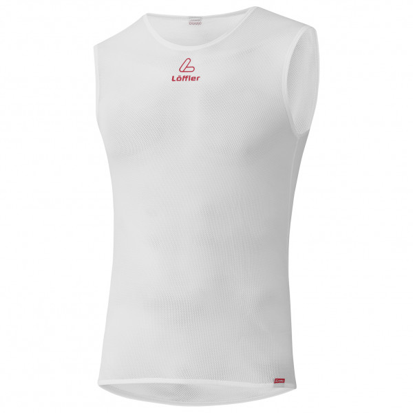 Löffler - Bike Singlet Transtex Light+ - Kunstfaserunterwäsche Gr 44 grau/weiß